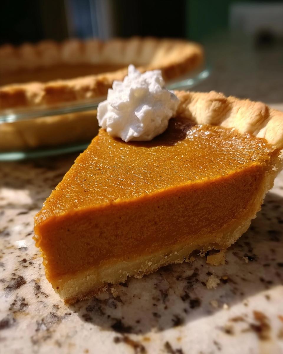 A slice of divine Thanksgiving pie, crispy outside and juicy inside, topped with whipped cream.
