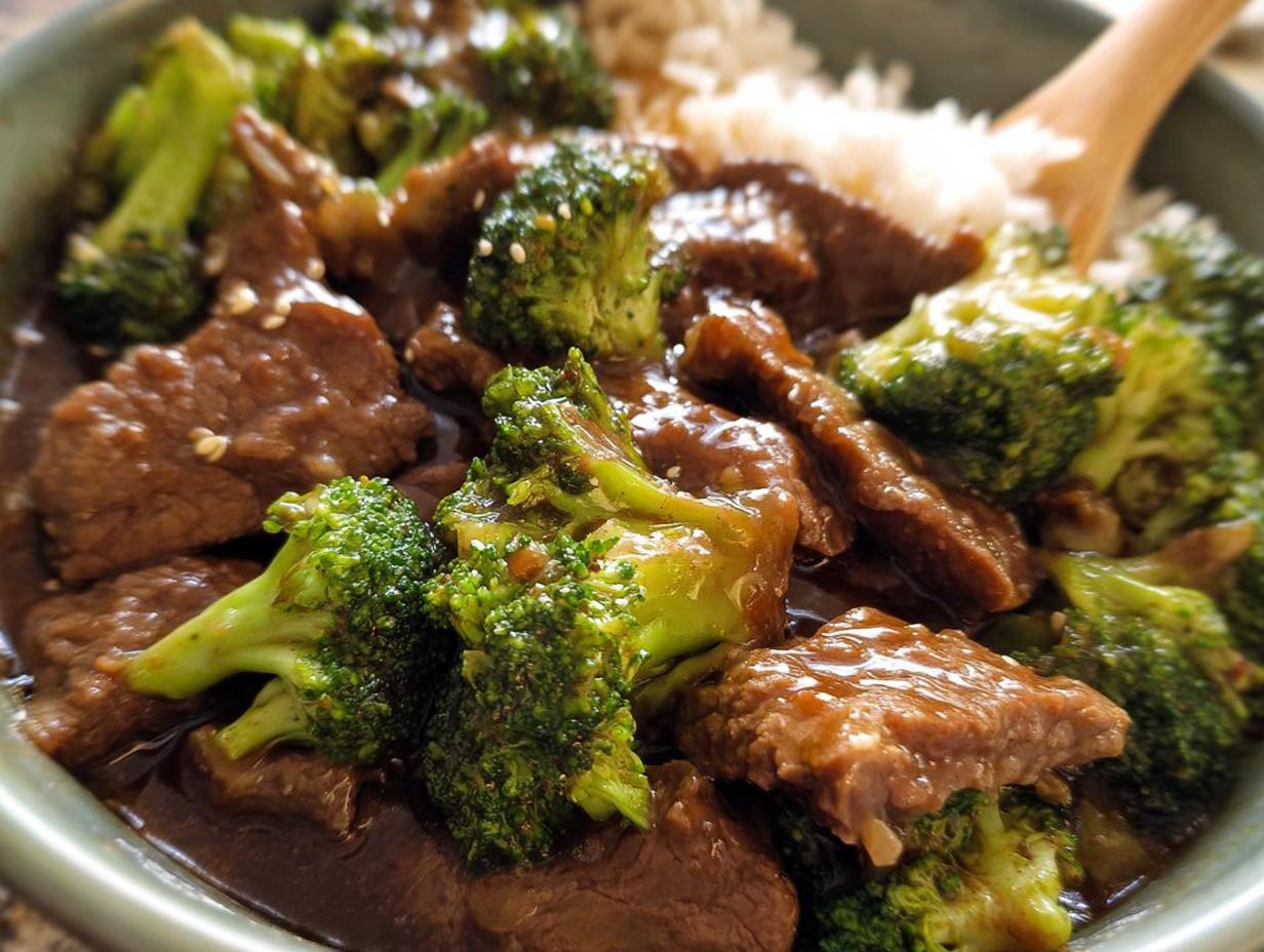 Chinese Beef and Broccoli - Featured
