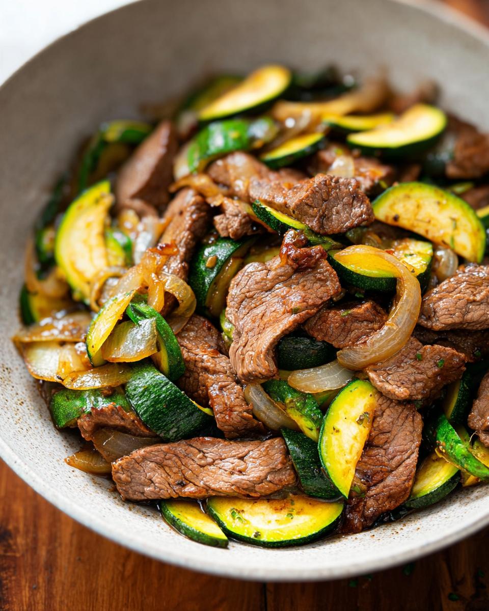 Cozy Grilled Steak Bowl with Zucchini - Other 2