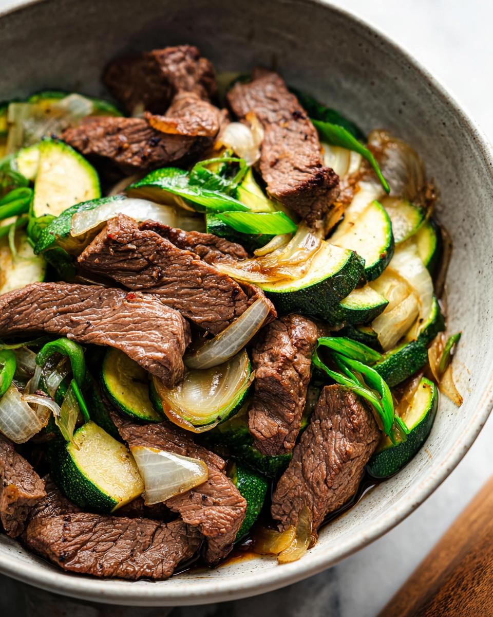 Cozy Grilled Steak Bowl with Zucchini - Other 4