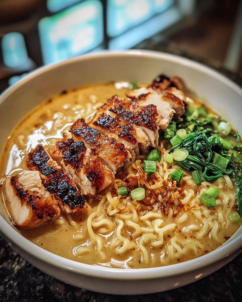 Creamy Garlic Chicken Ramen - Other 2