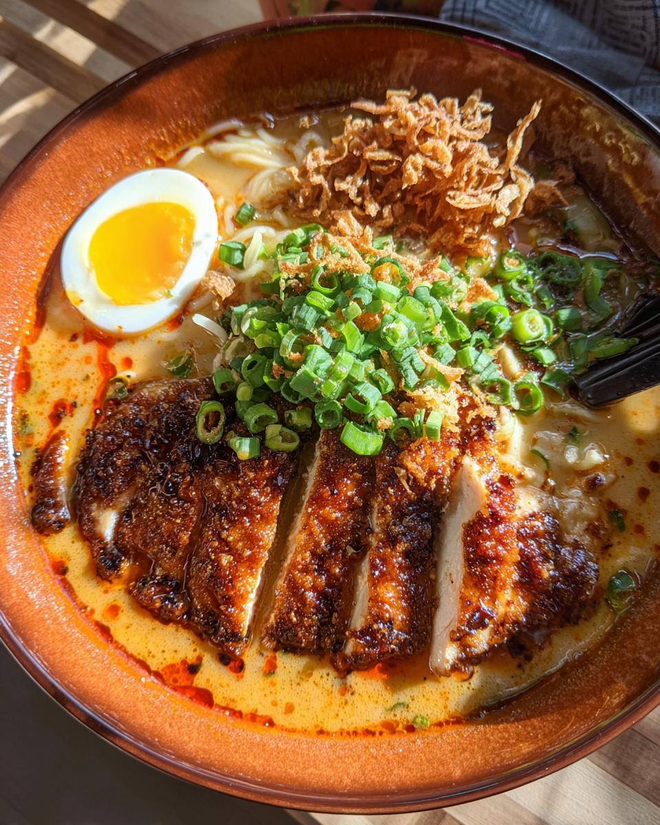 Creamy Garlic Chicken Ramen - Other 3