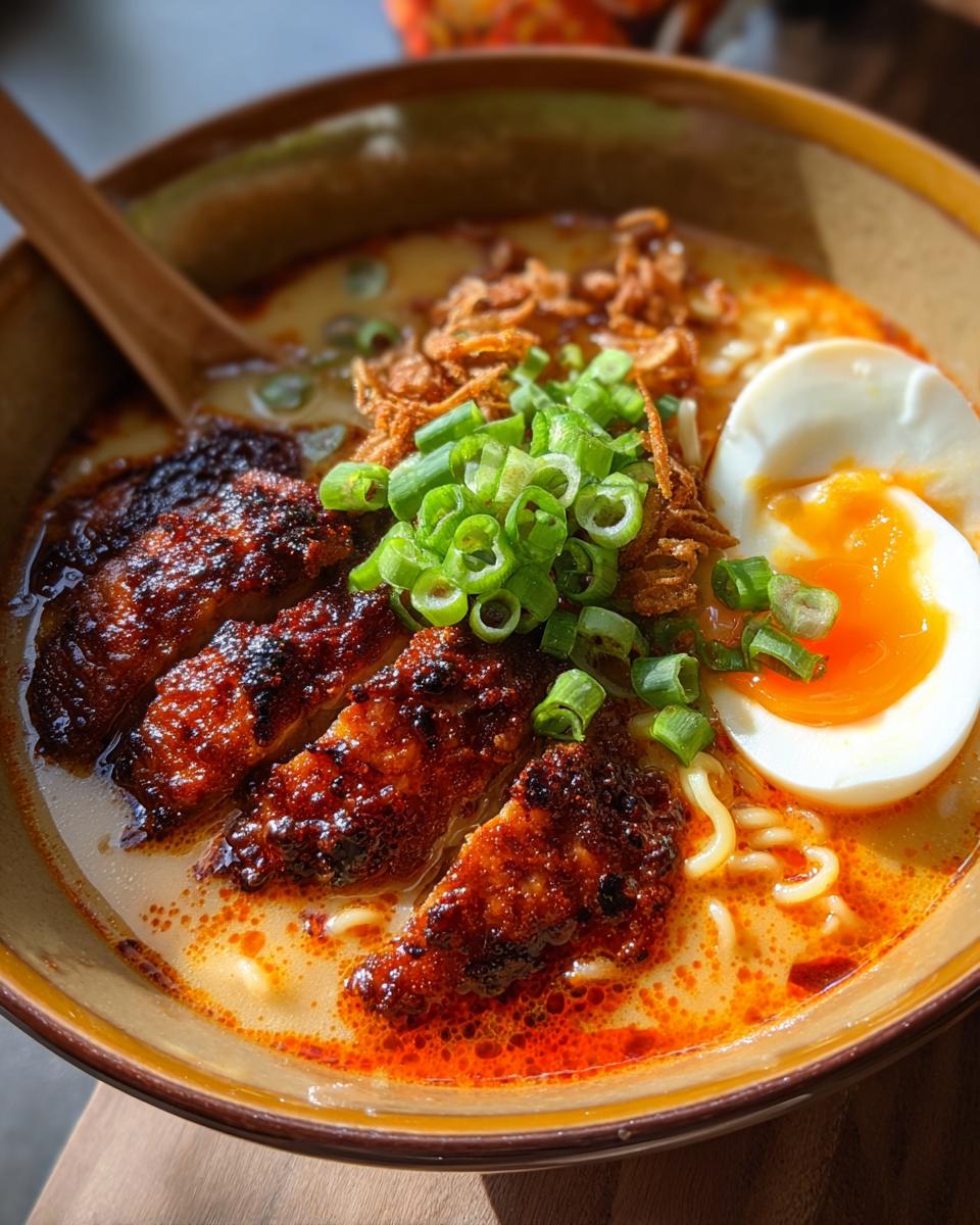 Creamy Garlic Chicken Ramen - Other 4