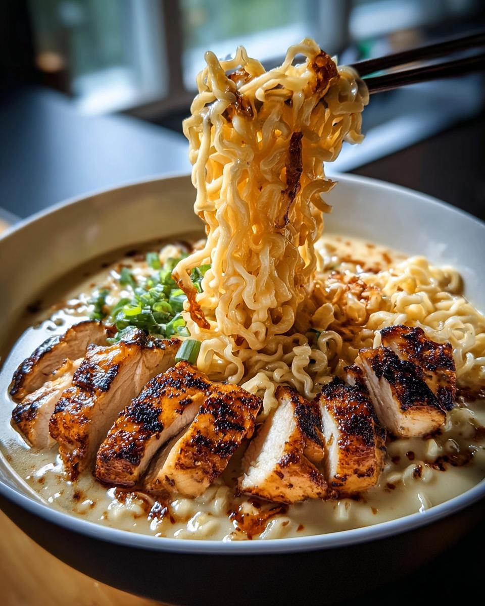 Creamy Garlic Chicken Ramen - Other 4