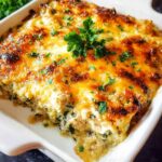 Creamy Low Carb Chicken Casserole - Featured