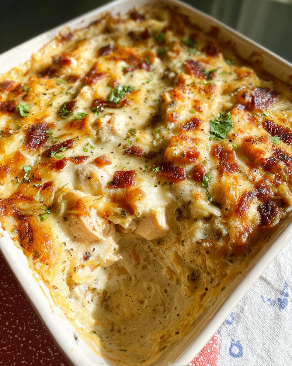Creamy Low Carb Chicken Casserole - Other 3
