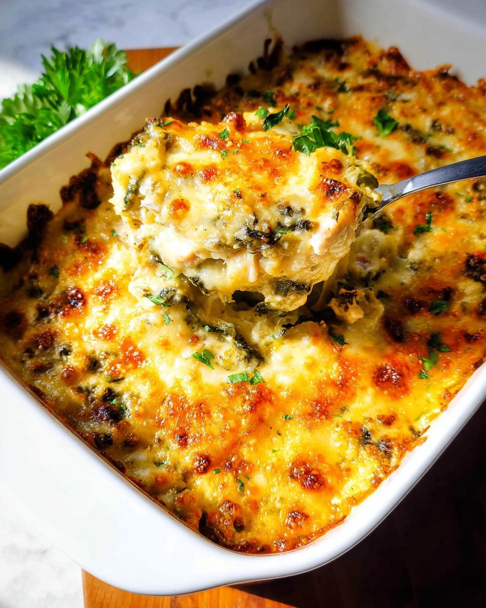 Creamy Low Carb Chicken Casserole - Other 4