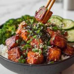 Crispy Salmon and Rice Bowl - Featured