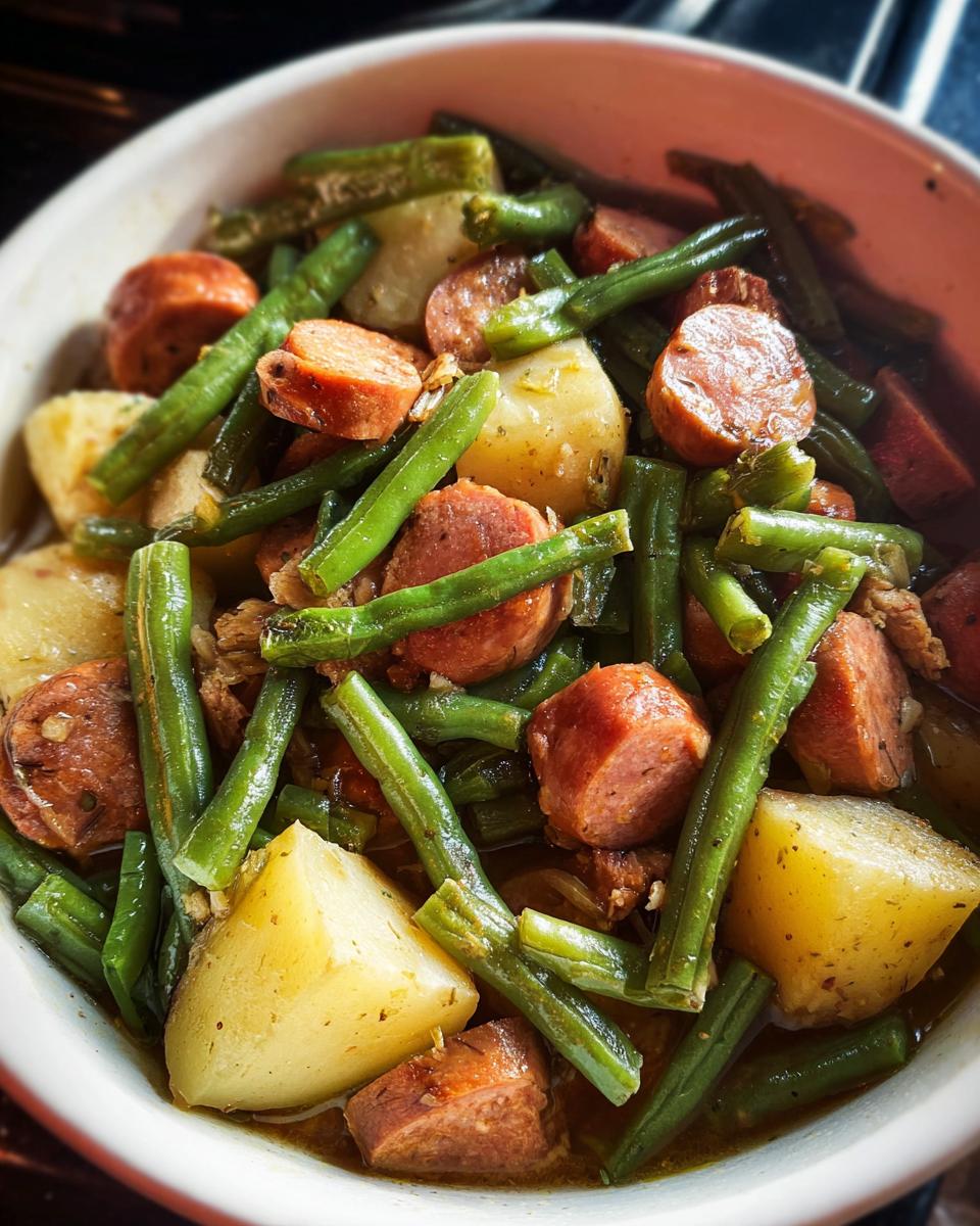 Crockpot Kielbasa and Green Beans - Other 3