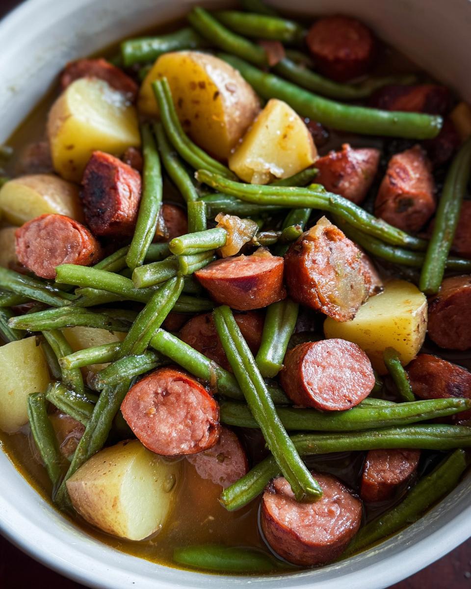Crockpot Kielbasa and Green Beans - Other 4