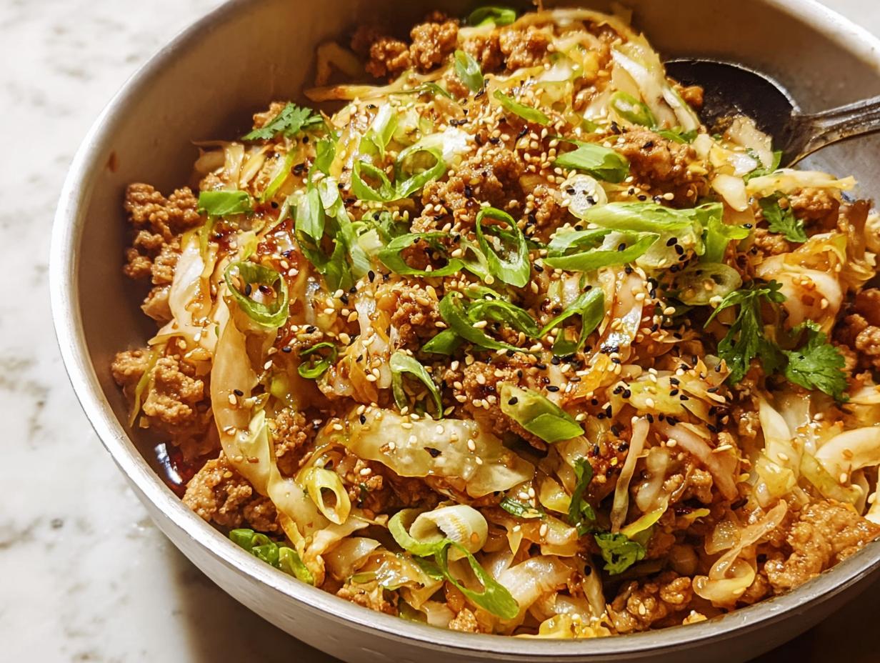 Egg Roll in a Bowl - Featured