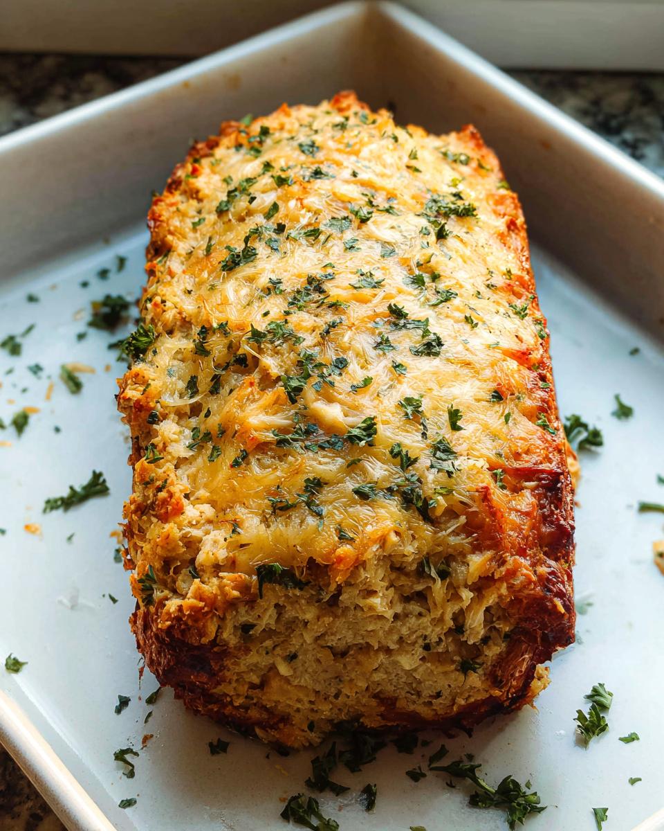 Garlic Parmesan Chicken Meatloaf - Other 3