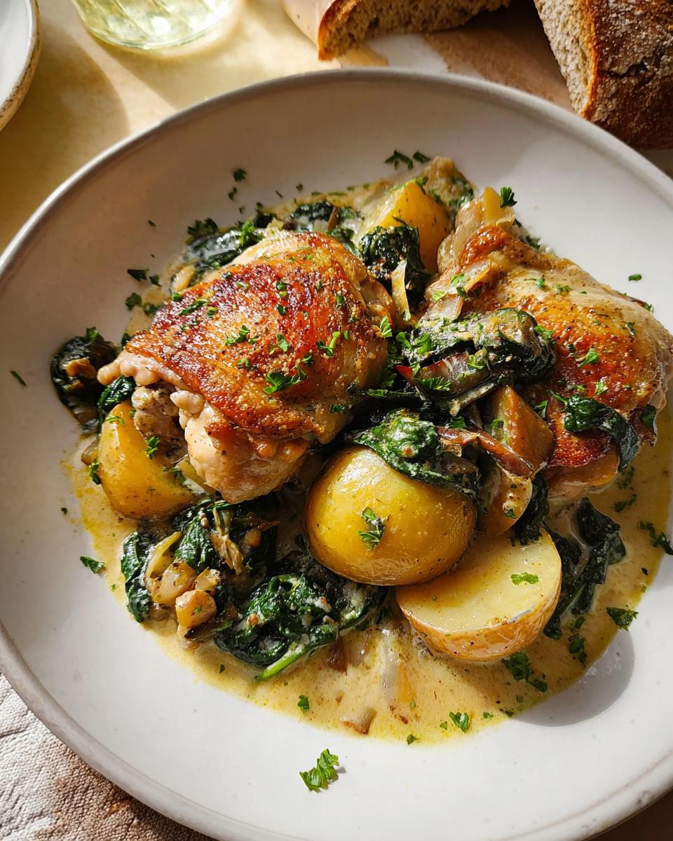 Garlic Parmesan Chicken Thighs and Potatoes - Other 1