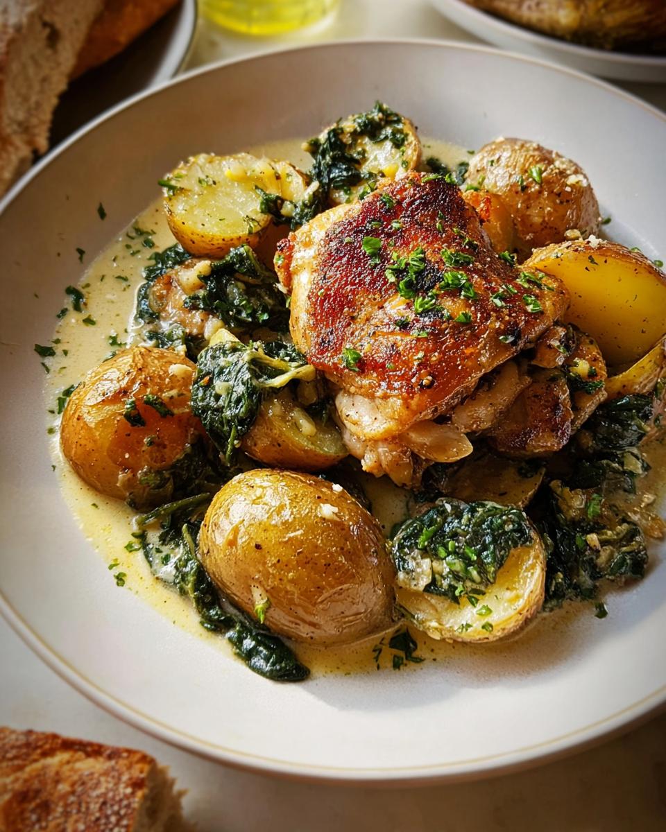 Garlic Parmesan Chicken Thighs and Potatoes - Other 2