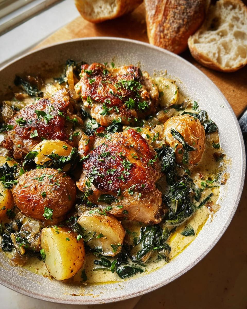 Garlic Parmesan Chicken Thighs and Potatoes - Other 3