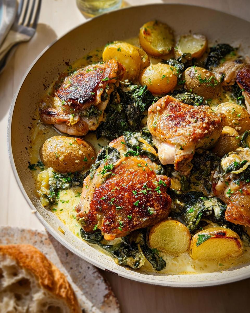 Garlic Parmesan Chicken Thighs and Potatoes - Other 4