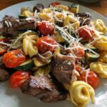 Garlic Steak Tortellini - Featured
