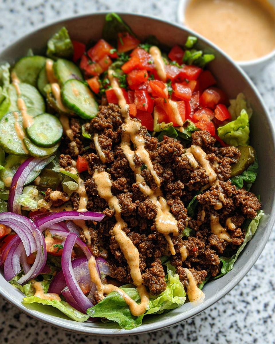 High-Protein Cheeseburger Bowls Recipe - Other 2