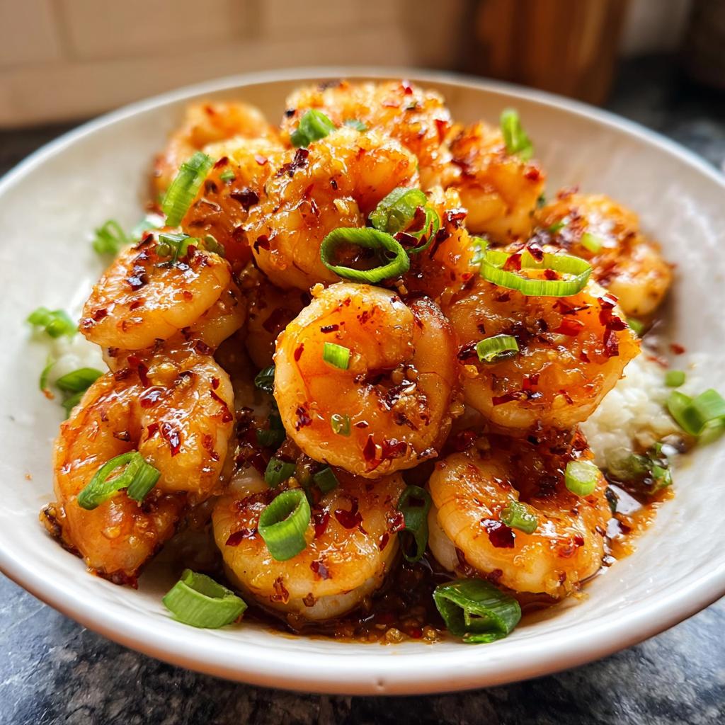 High-Protein Honey Garlic Shrimp - Tasty