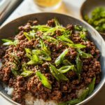 Korean Ground Beef Bowl - Featured