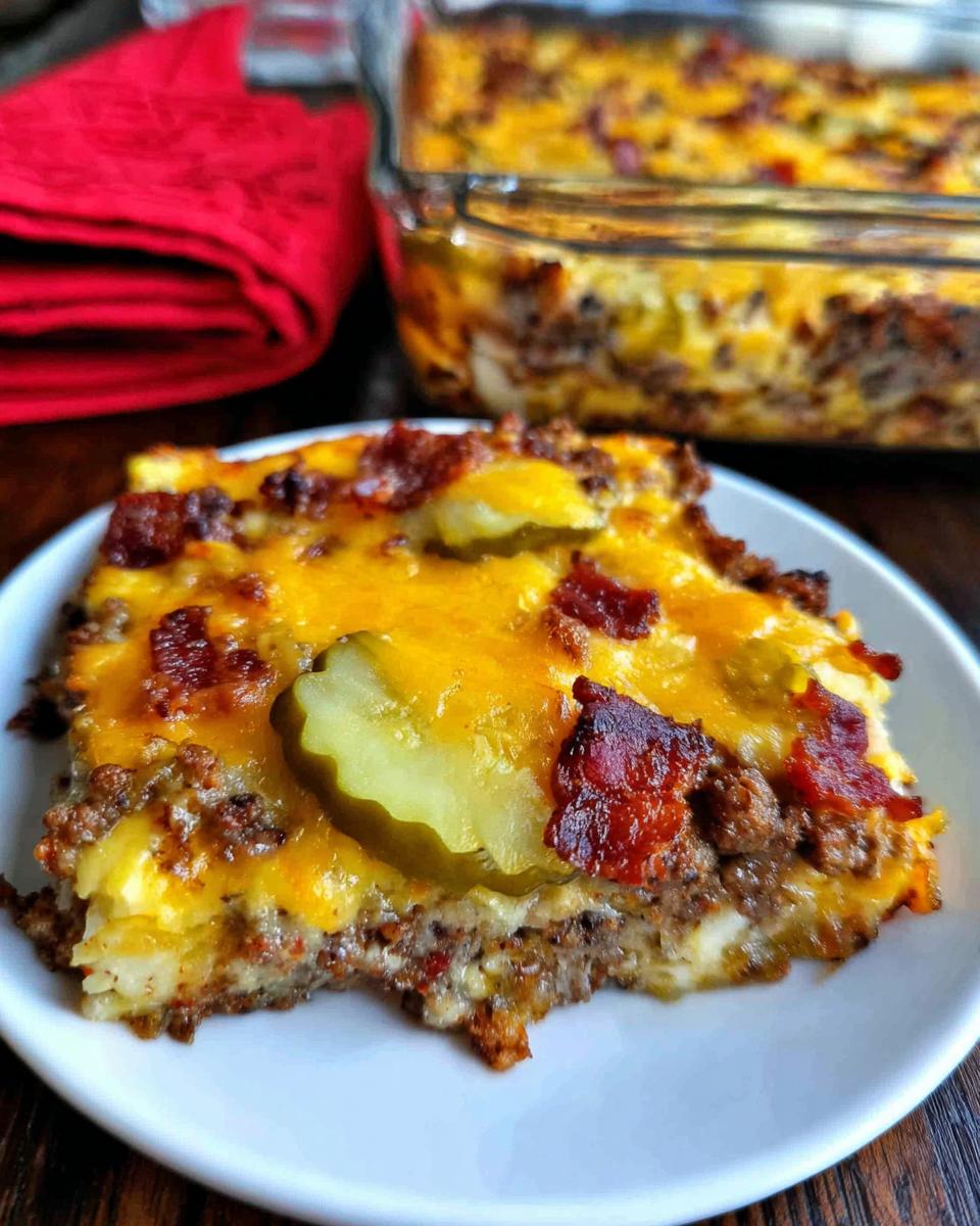 Low-Carb Bacon Cheeseburger Casserole - Other 4