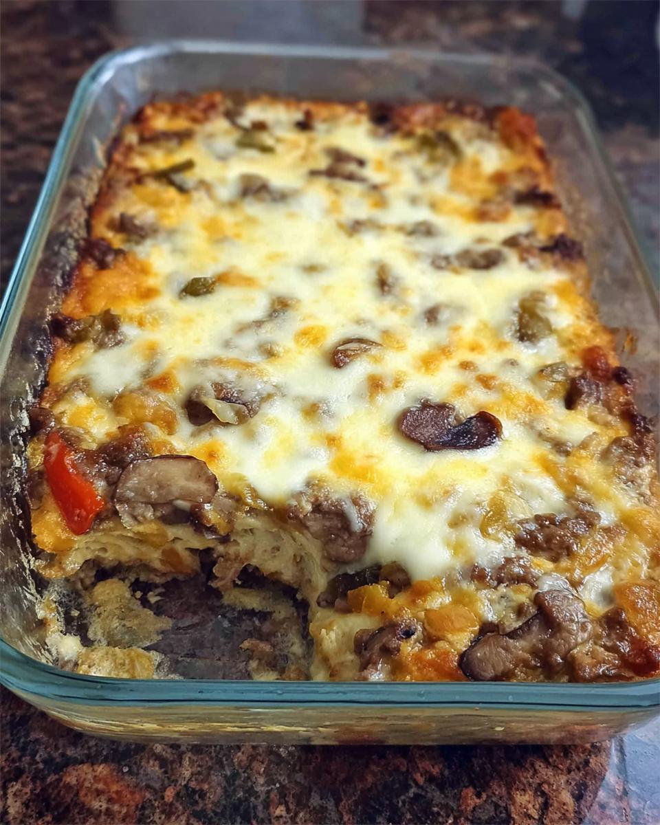 Low Carb Philly Cheesesteak Casserole - Other 2