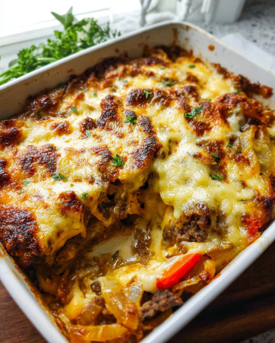 Low Carb Philly Cheesesteak Casserole - Other 3
