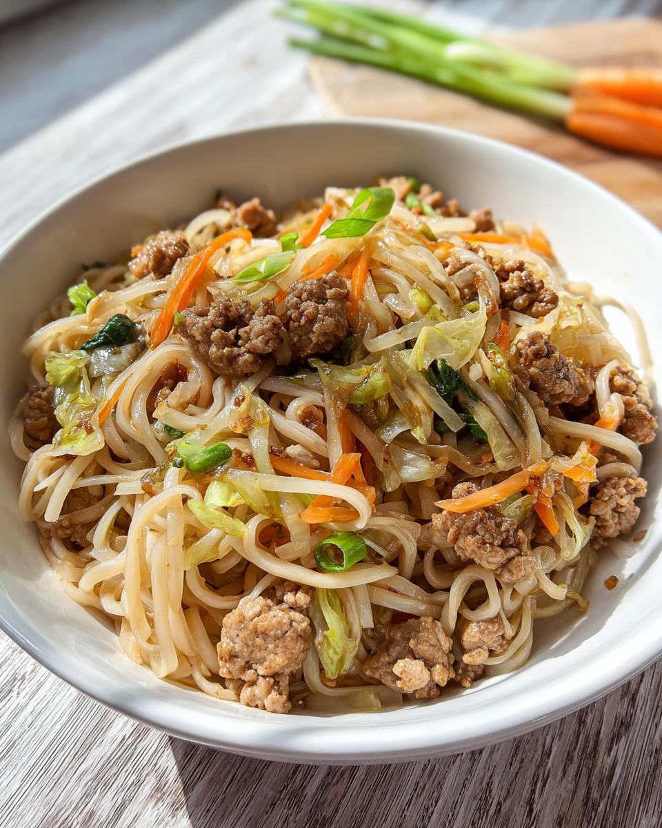 Potsticker Noodle Bowl with Pork & Cabbage Slaw - Other 2