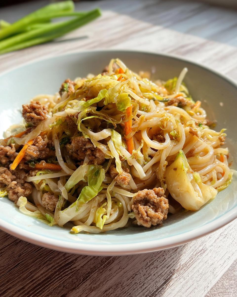 Potsticker Noodle Bowl with Pork & Cabbage Slaw - Other 4