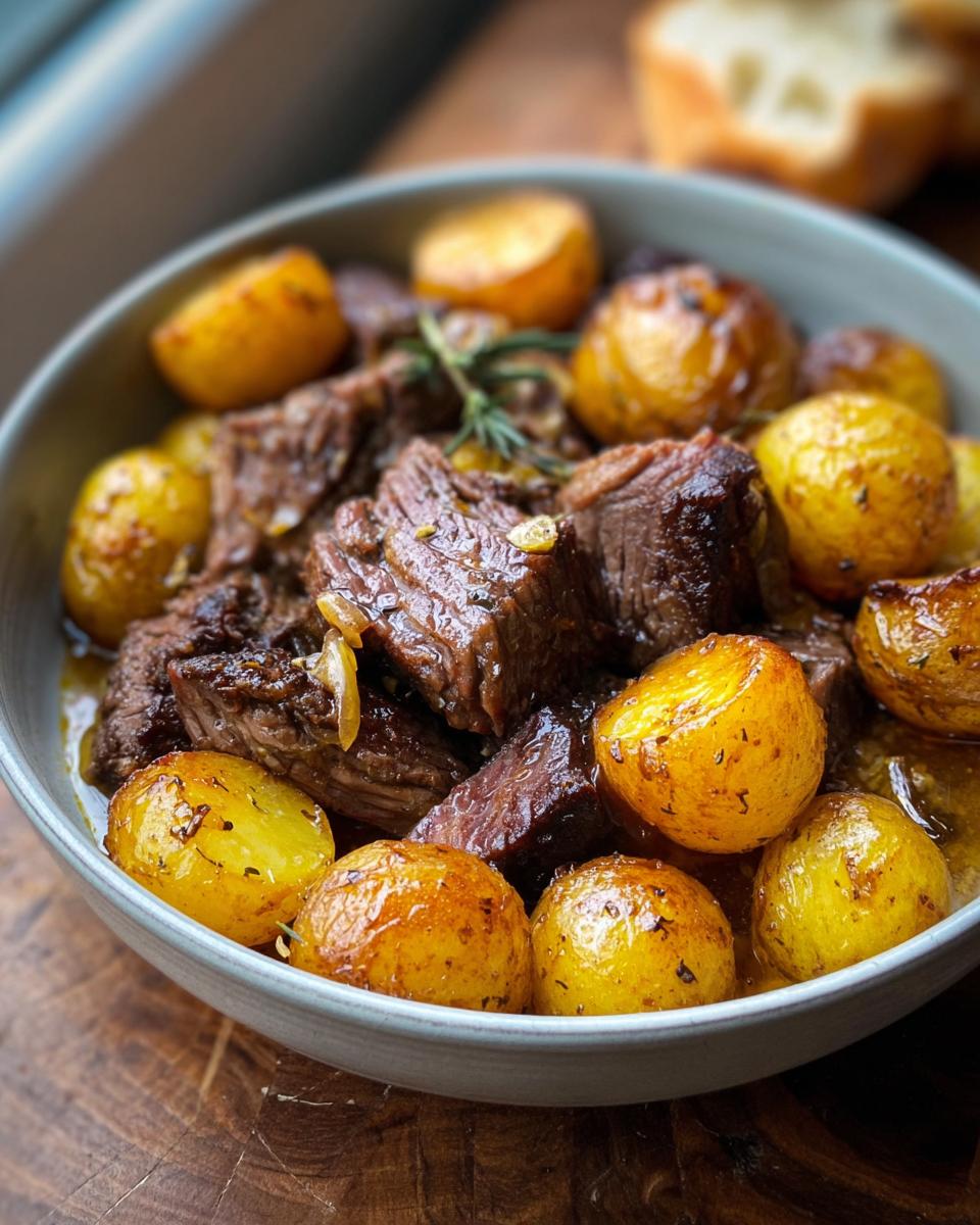 Slow Cooker Garlic Butter Beef with Potatoes - Other 1