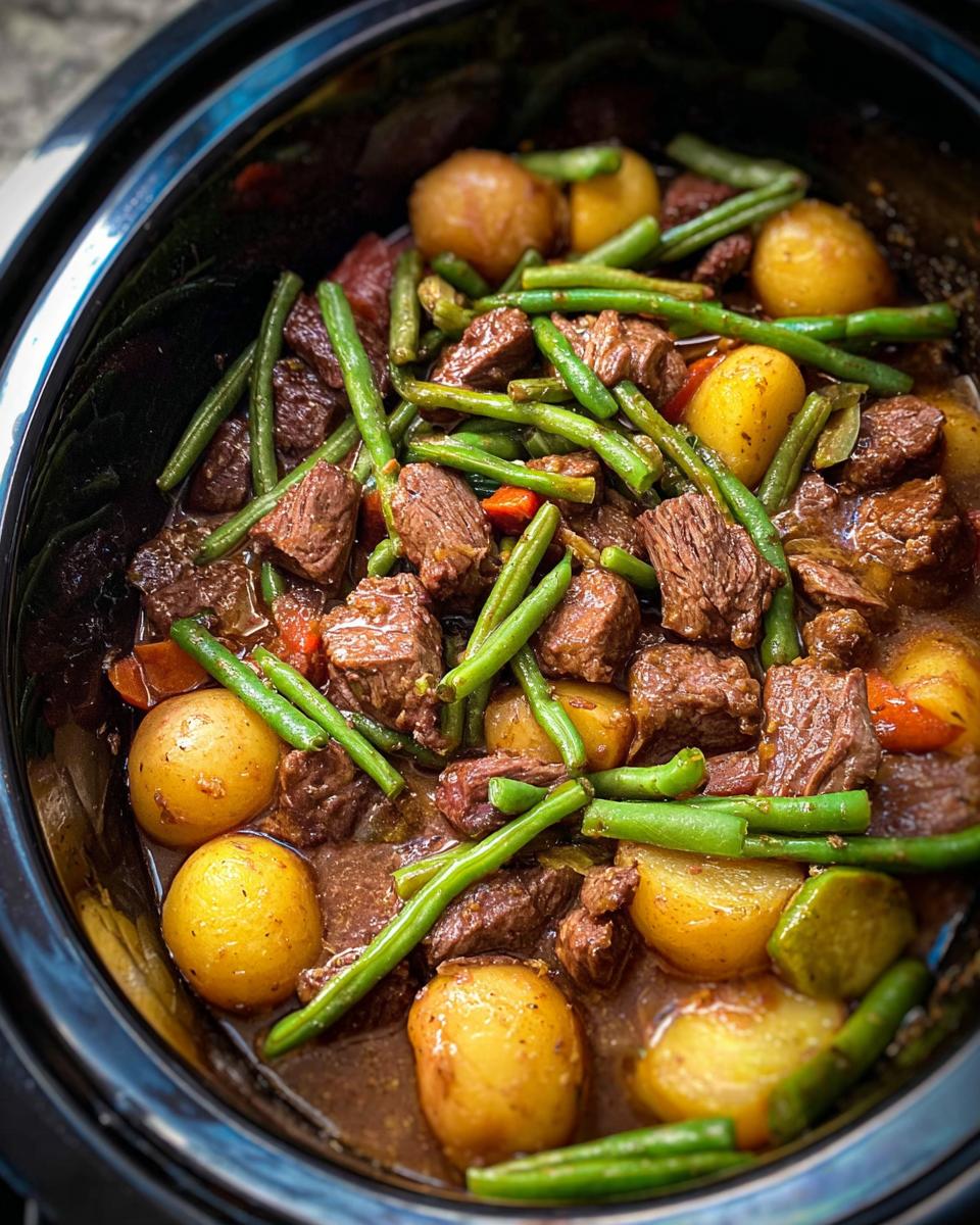 Slow Cooker Garlic Butter Beef with Potatoes - Other 3
