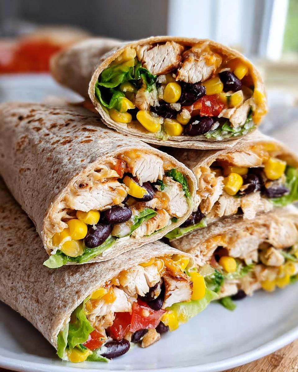 Southwest Chicken Wraps: Easy & Healthy Lunch Recipes - Other 1
