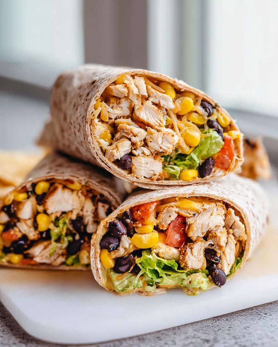 Southwest Chicken Wraps: Easy & Healthy Lunch Recipes - Other 2