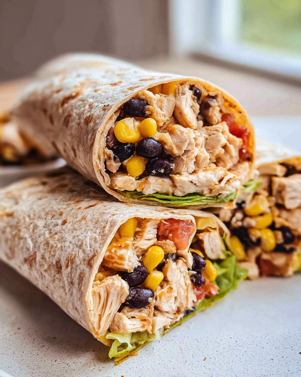 Southwest Chicken Wraps: Easy & Healthy Lunch Recipes - Other 4