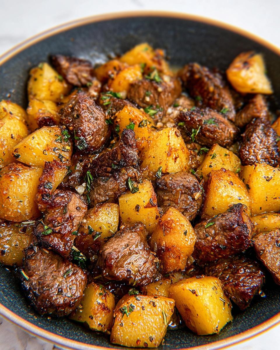 The best Garlic Steak Bites and Potatoes Recipe - Other 1