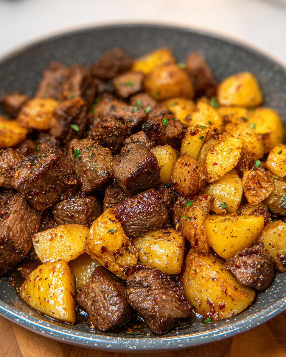 The best Garlic Steak Bites and Potatoes Recipe - Other 2