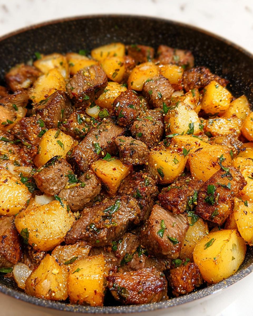 The best Garlic Steak Bites and Potatoes Recipe - Other 3