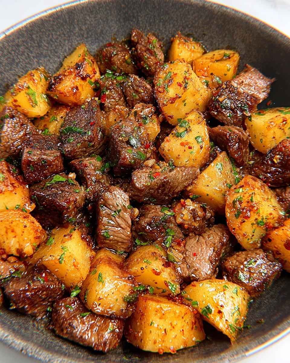 The best Garlic Steak Bites and Potatoes Recipe - Other 4