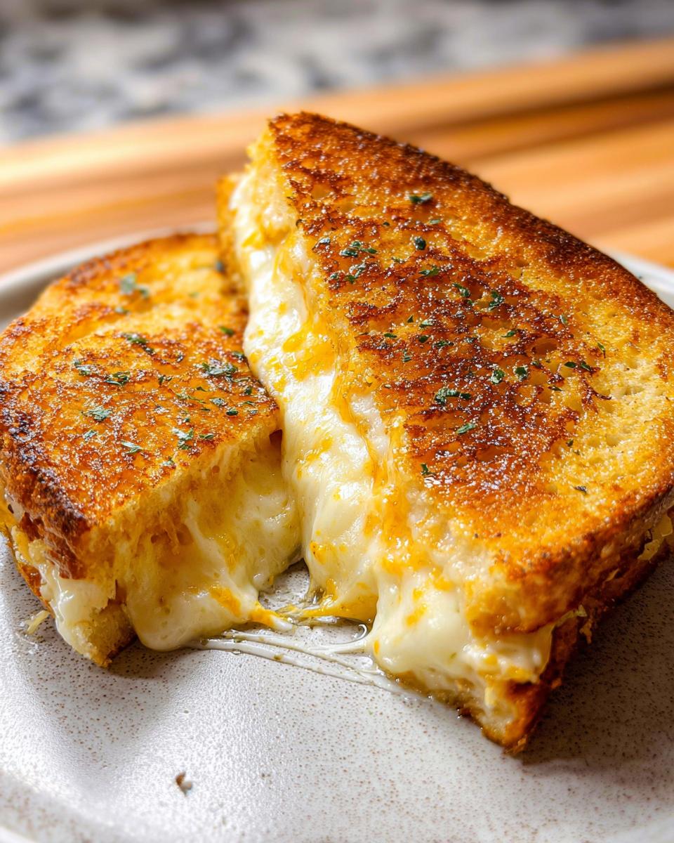 Garlic Bread Grilled Cheese - Other 1