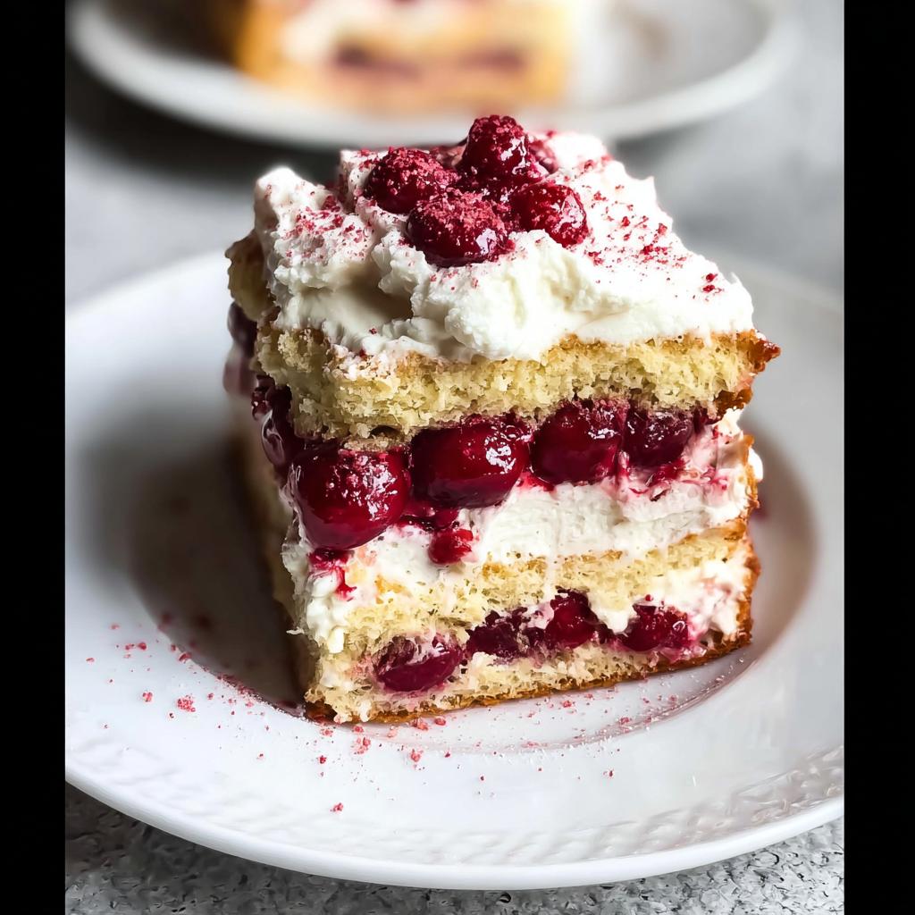 Cherry Amaretto Tiramisu - Tasty
