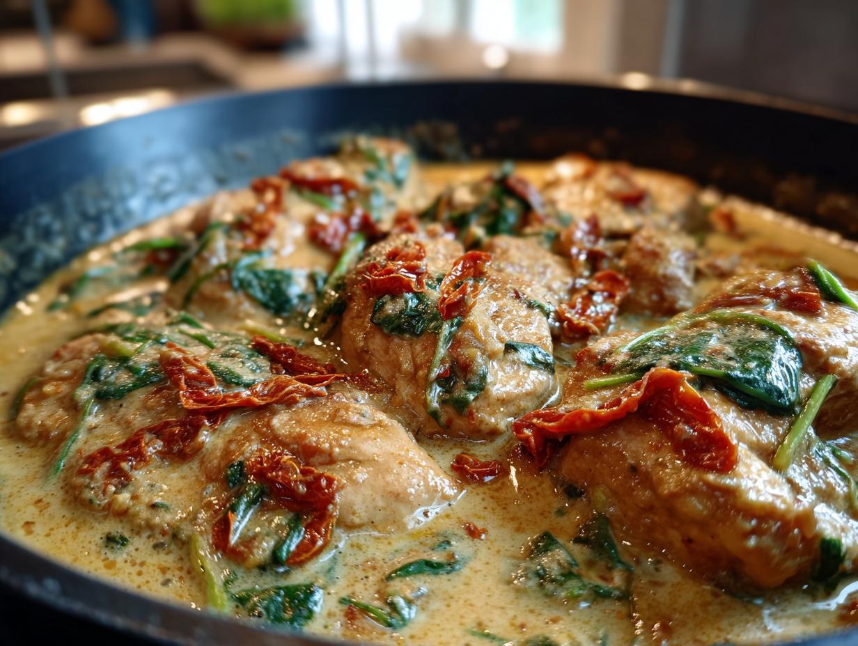 Easy Dinner Recipes With Creamy Tuscan Chicken in 30 Minutes - Featured